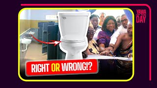 An MP Built A  20-seater Water Closet Facility For A community And This Happened!!!