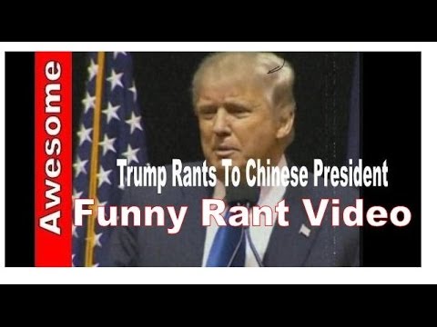 Trump has harsh words for China - "Trump calls China" -  "Trump calls Taiwan" - "Funny Video"