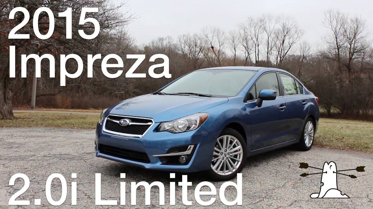 Driven: 2015 Subaru Impreza 2.0i Limited