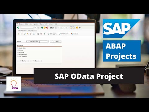 SAP Project Using OData | CRUD using ODATA | SAP ABAP Project