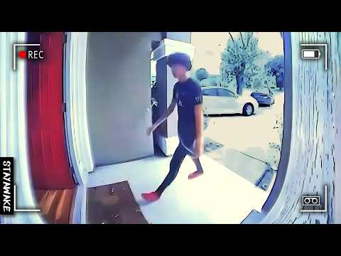 Killer Doesn't Realize He's Being Recorded On CCTV