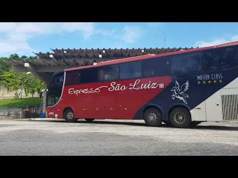 Expresso São Luíz na rodoviária de Estância SE vindo de Alta floresta MT Para Recife PE