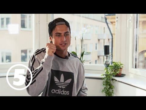 Samir får problem i självbetjäningskassan på Hemköp