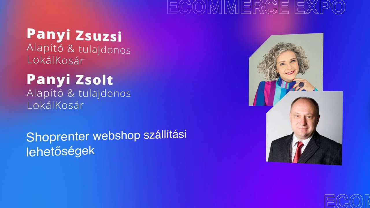 Panyi Zsuzsi, Panyi Zsolt - Shoprenter webshop szállítási lehetőségek
