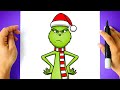 How To DRAW The GRINCH
