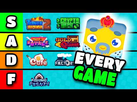 I Ranked EVERY GAME In Blooket!