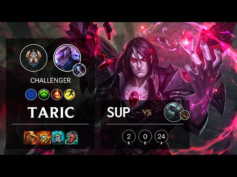 Taric Support vs Senna - EUW Challenger Patch 11.8