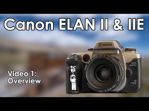 Canon EOS ELAN II & IIE (50 & 55) Manual 1: Interface | Camera Layout Buttons, Features, & Functions