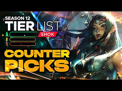 SEASON 12 COUNTER PICK TIER LIST