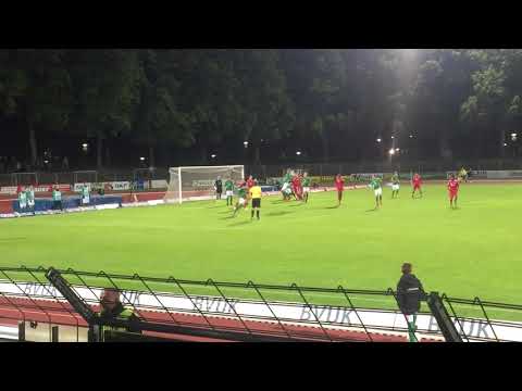 FC Schweinfurt 05 vs. FC Bayern München- Ecke Bayern 2. Halbzeit
