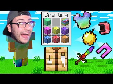HO PROVATO L'ARMATURA DEI DIAMANTI della VITA in CITTA' ARCOBALENO - Minecraft