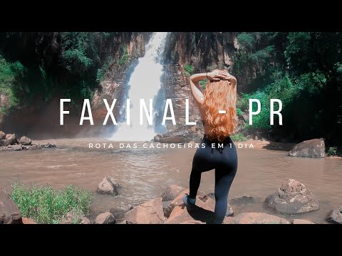 FAXINAL - BATE E VOLTA COM 4 CACHOEIRAS