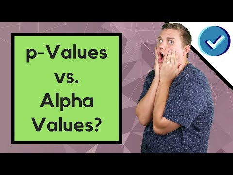 What is The p-Value and The Alpha-Value?