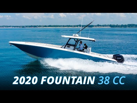 2020 Fountain 38 Center Console Video