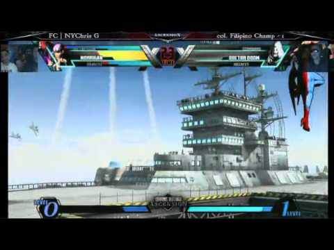 2012 Season Beatings Ascension MVC3 FT 15 FC NYChris G vs col. Filipino Champ pt1