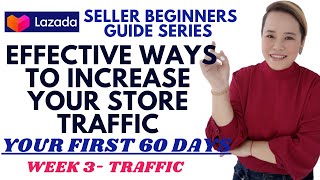 EFFECTIVE WAYS TO INCREASE YOUR LAZADA STORE TRAFFIC