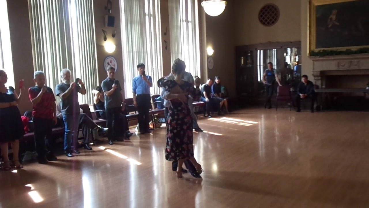 Argentine Tango Barridas Sacadas Lorena Gonzales & Gaston Camejo &www.tangonation.com   3/24/2019