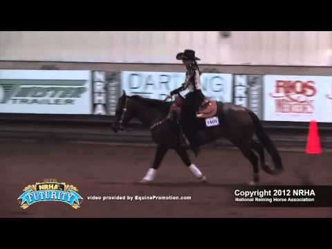 Barbies Tradition ridden by Courtney Weisbart - 2012 NRHA Futurity (Youth 14-18)
