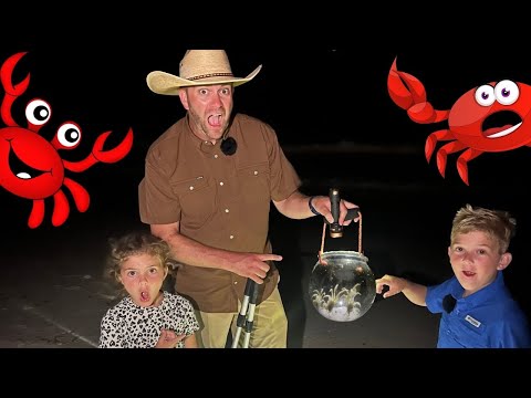 Cowboy Jack & Kids Go Crab Hunting! 🦀 Beach Adventure for Kids