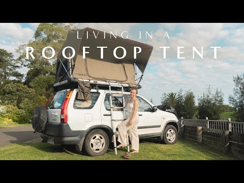 Best Cheap Car Set Up Australia - Honda CRV + Rooftop Tent