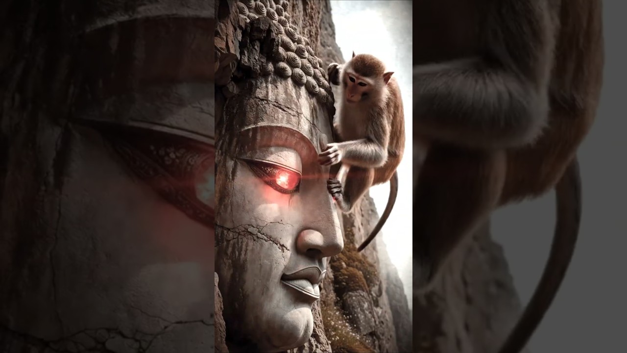 인과응보 동물의 보은 부처님 눈을 훔친 도둑의 최후! Karma Strikes Back 🐒💎