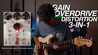 Video thumbnail for Creation Audio | HOLY FIRE 9 | Overdrive & Distortion | w/ Clean Boost | 3-in-1 Gain Device by Gsus4