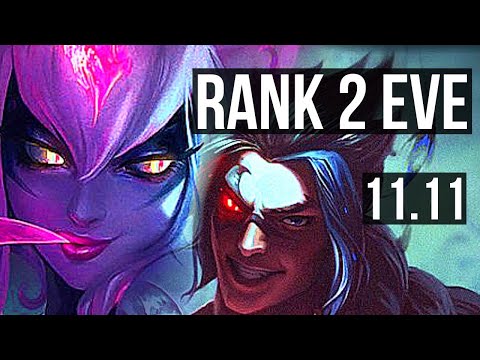 EVELYNN vs KAYN (JUNGLE) | Rank 2 Eve, 19/2/14, Legendary, Rank 23 | JP Challenger | v11.11