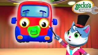 Magic Show Disaster! 🪄 | Gecko's Garage 🚚 | Cartoons For Kids | Toddler Fun Learning