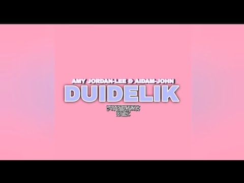 Amy Jordan Lee & Aidam John - Duidelik ( Woniemusicsa)