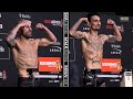 Alexander Volkanovski, Max Holloway Make Weight | UFC 276 | MMA Fighting
