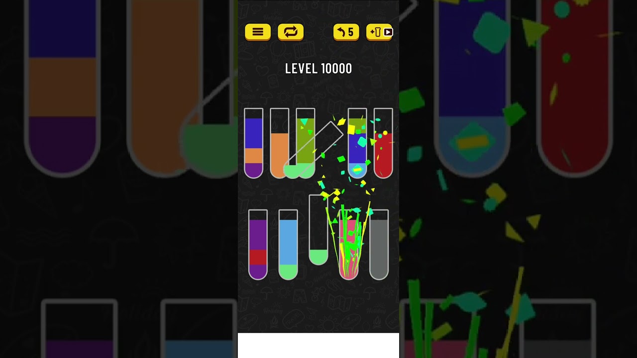 water sort puzzle level 10000