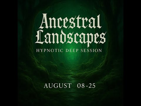 Ancestral Landscapes - Hypnotic session mix August (10 - 08 - 25)