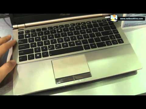 Asus U46 hands-on - slim and light 14 inch laptops