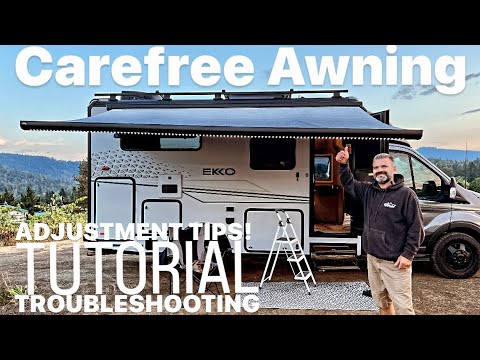 Winnebago Ekko | Carefree Awning Troubleshooting : Easy Fixes and Adjustment Tips! | Tutorial