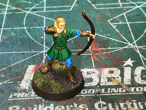Painting Legolas from Games Workshop