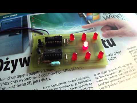 Elektroniczna kostka do gry HD