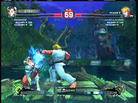 SSF4AE: Chun-li (TAKAHOKO) vs. Ken (LeviStrauss1829)   SD