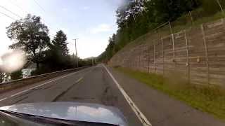 preview picture of video 'Route 201, Bingham to The West Forks, Maine!  Driving Virtual Adventure!'