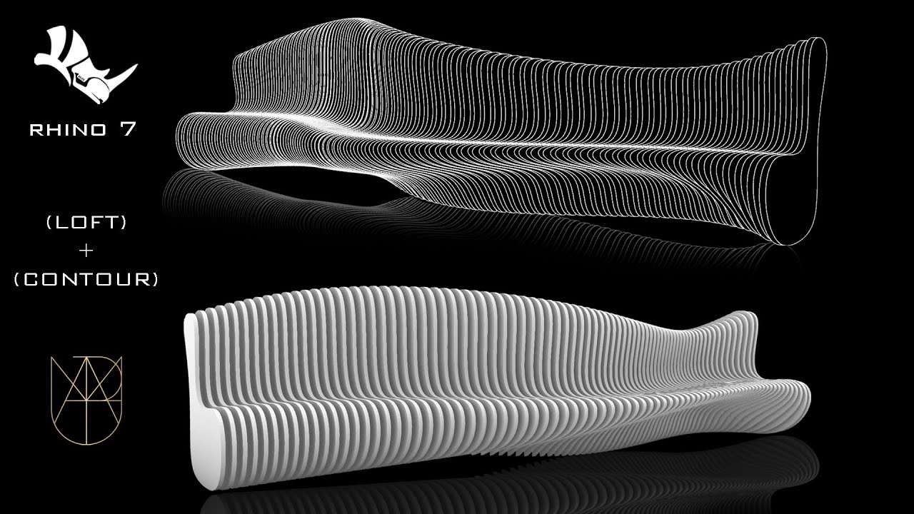 | RHINO 7 - PARAMETRIC MODELING | Loft + Contour
