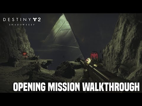 DESTINY 2 SHADOWKEEP PC Gameplay Walkthrough Part 1 - Moons Haunted [Opening Mission]