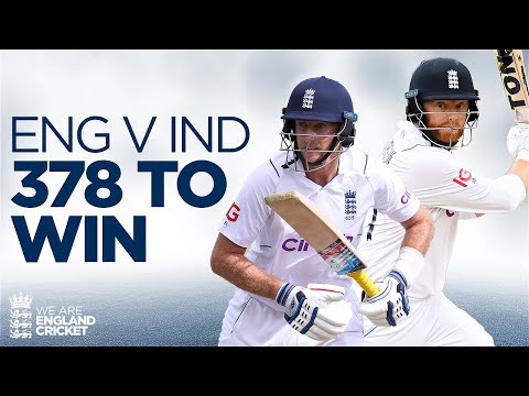 🤯 Record-Breaking Run Chase | 378 To Win | England v India 2022