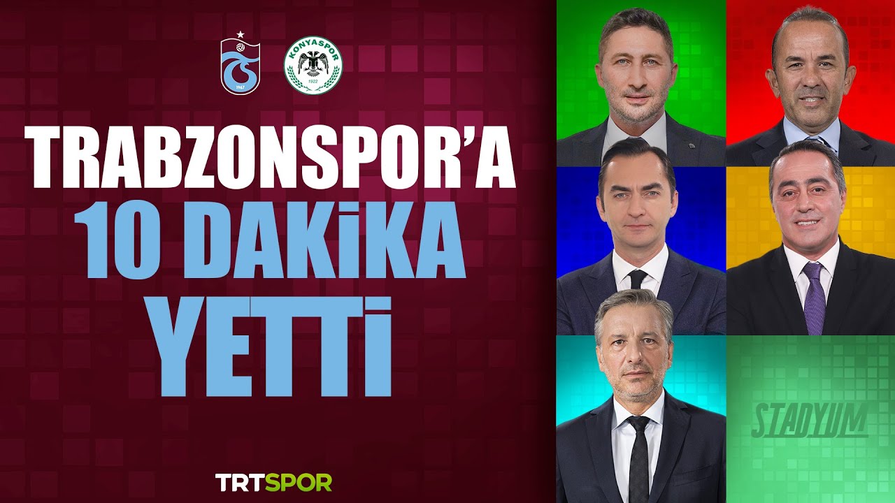 🔴 #CANLI l Trabzonspor - Konyaspor l Stadyum