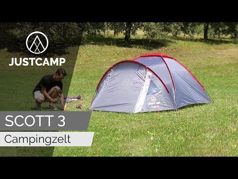 JUSTCAMP Scott 3 Campingzelt