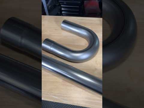 Building a Custom Exhaust: Stainless vs. Mild Steel Tubing #exhaust #customexhaust #straightpipe