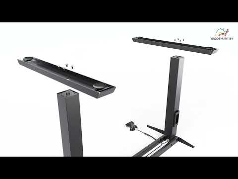 Миниатюра изображения товара Письменный стол Ergosmart Air Desk L (белый)