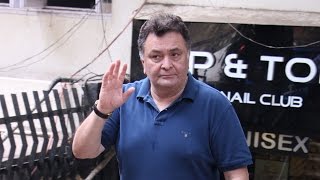 SNAPPED: Rishi Kapoor Goes For A Hair Cut!
