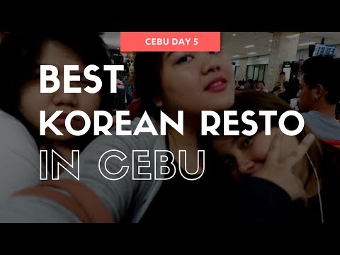 RESTAURANTE COREANO EM CEBU || DIA 5 || VLOG#26