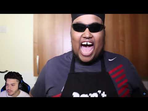 HE BOUTA FORK HIS ASS - COOKING WITH CHUNKZ ft DARKEST MAN - HOW TO MAKE CEREAL! REACTION