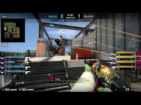 Pov Hobbit (21/11) CS GO DEMO - VERTIGO - 16 GAMBIT VS 3 HEROIC (ESL Pro League 11/04/2021)