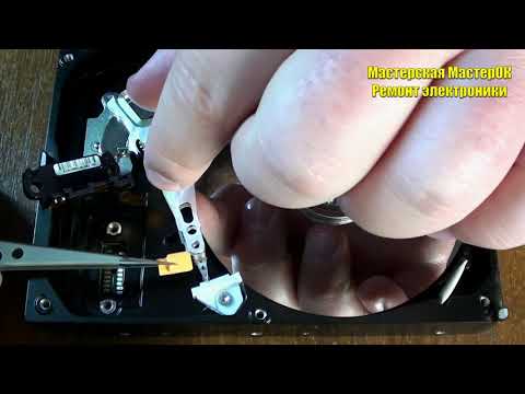 Замена головки БМГ жесткого диска WD Western Digital серии EZEX в реальном времени за 5 минут